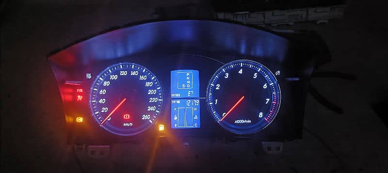 Mark X speedometer available 260km 3