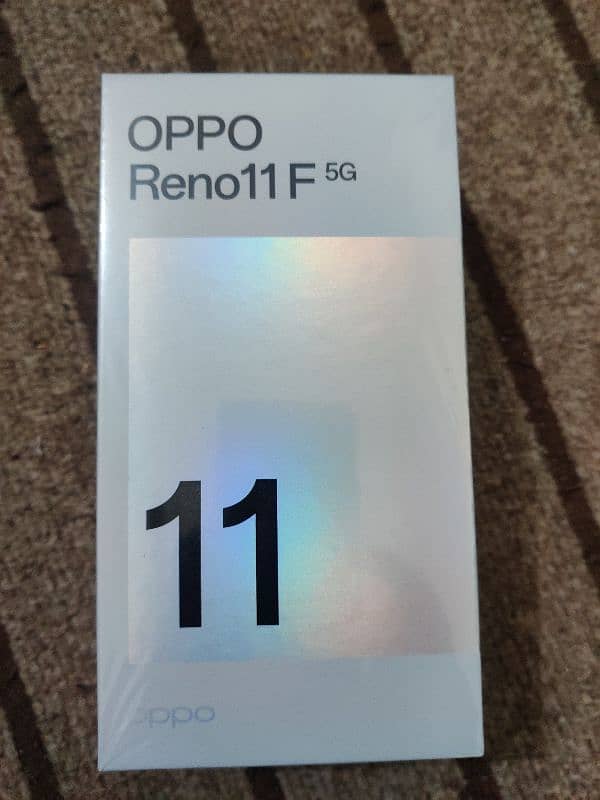 Oppo reno 11F 5g for sale condition 10 by 10 without any issue 8