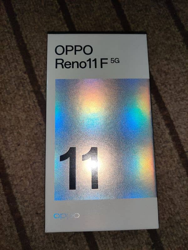 Oppo reno 11F 5g for sale condition 10 by 10 without any issue 11