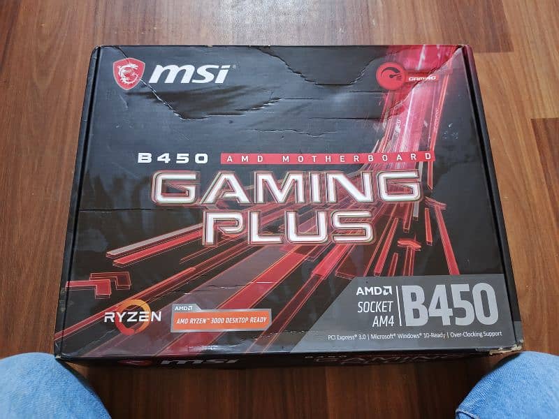 motherboard b450 msi gaming plus 0