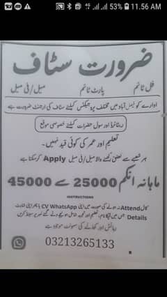 job vacancy