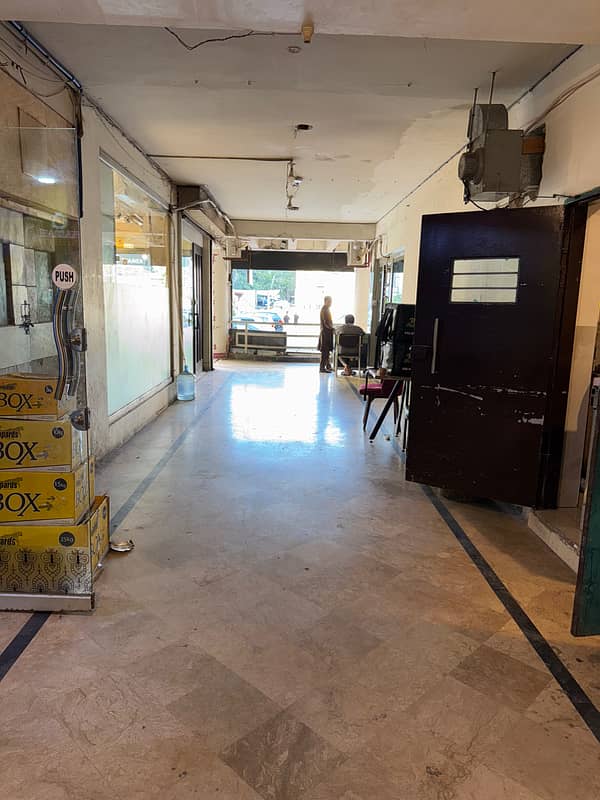 Ground Floor Shop For Sale In F-7 Markaz Islamabad 9