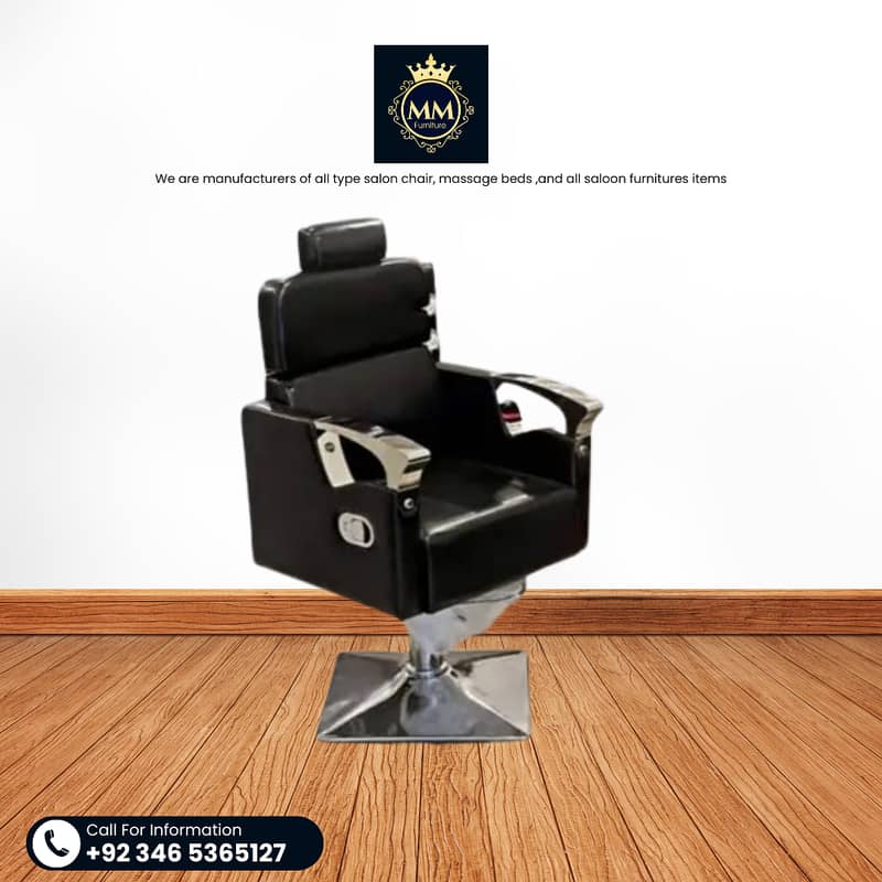 Salon Chair - Saloon Chair - Parlour Chair - Manicure - Pedicure Chair 4