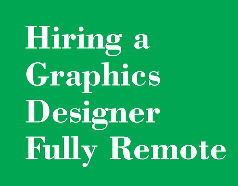 We are Hiring Expert Graphics Designer - Remote/Home Based Job 0