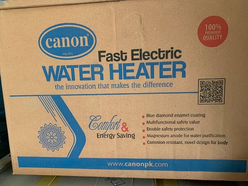 CANON INSTANT ELECTRIC WATER GEYSER 0