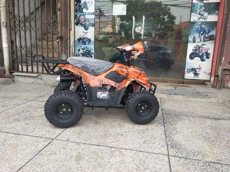 Brand New 70cc Kids Petrol Atv Quad 4 Wheels  Delivery In All Pakistan 1