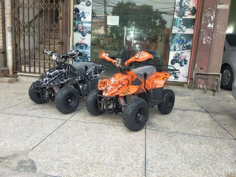 Brand New 70cc Kids Petrol Atv Quad 4 Wheels  Delivery In All Pakistan 2