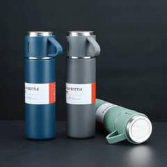 Vacuum Flask Set Stainless Steel Drinking Metal Water Bottle Gift Hig