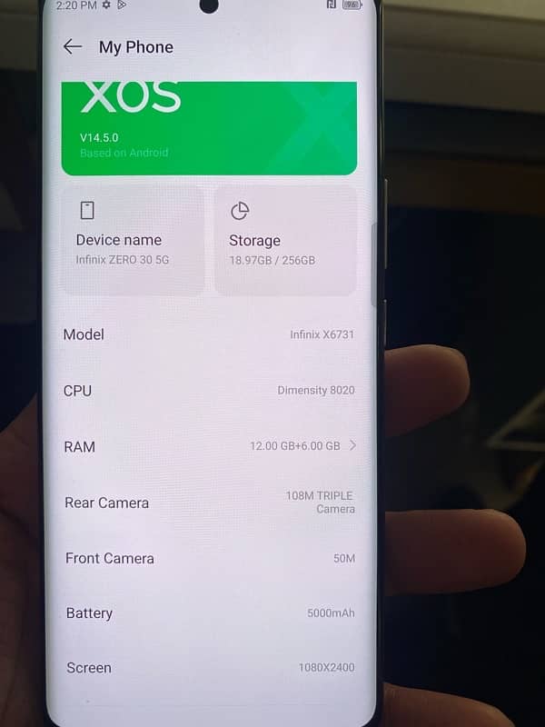 infinix zero 30 5g 4