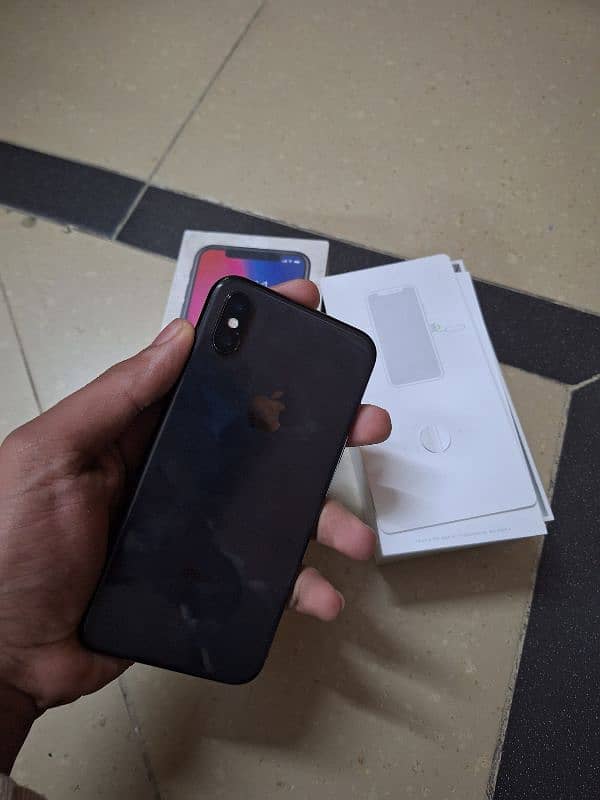 iphone X |PTA approve| 64gb | Black 1