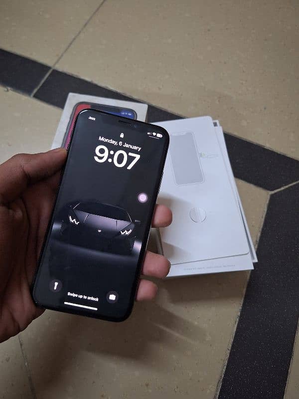 iphone X |PTA approve| 64gb | Black 2