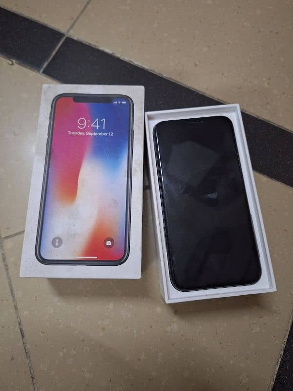 iphone X |PTA approve| 64gb | Black 3