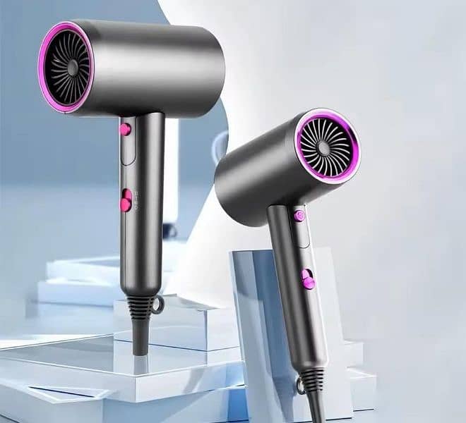 Temperature control hair dryer 2