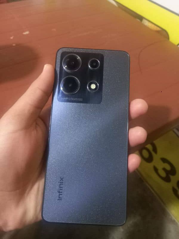 infinix not 30 phone with 45 w fast charger condition saff hai 2