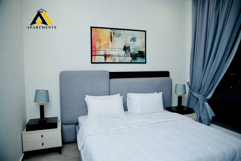 Sky park one two bed luxury furnished apartments available for rent in daily basis & monthly basis 3