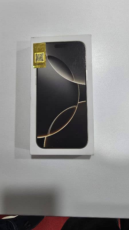 Iphone 16 Pro Max 256 GB - PTA Approved - Box Packed 0