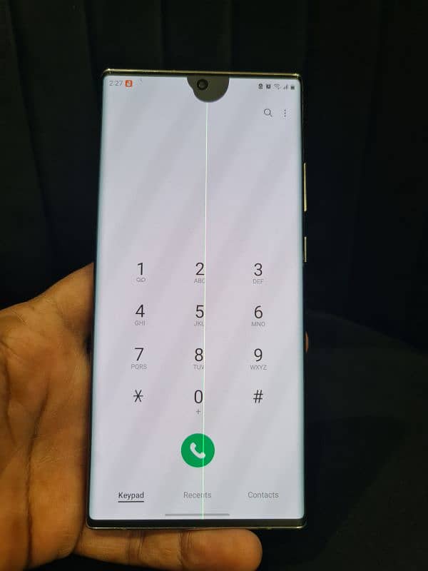 Note 20 ultra spotted screen PTA approved 12/128 Physical + Esim 5