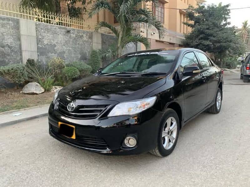 Toyota Corolla GLI model 2011 reg 2012 automatic 0