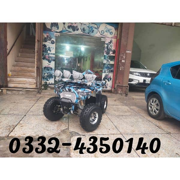 150cc Luxury Sports Allowy Rims Atv Quad Delivery In All Pakistan 0