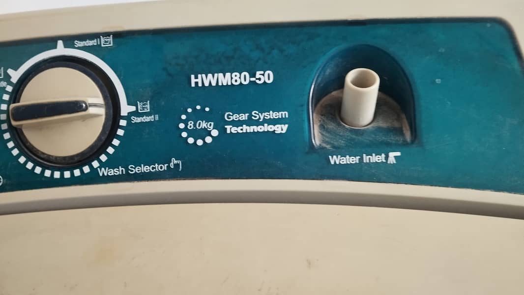 Haier washing machine for sell 80-60 5