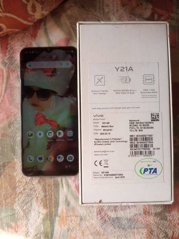 vivo y21A 2