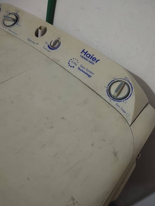 Haier Washing Machine HEM80-000S 2