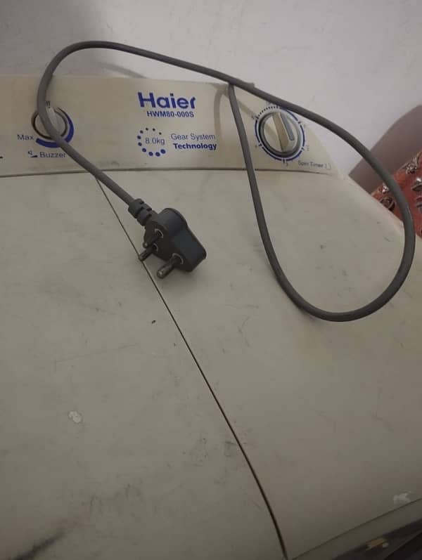 Haier Washing Machine HEM80-000S 3