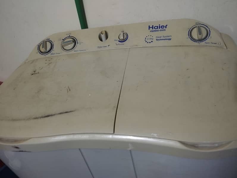 Haier Washing Machine HEM80-000S 4