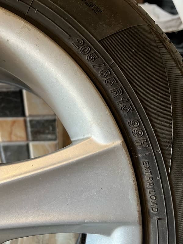 yokohama blue earth brand new tyre and rim set 1