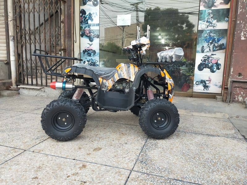 New Arrivals 125cc Hunter Model Atv Quad Bikes Delivery In All Pak 1