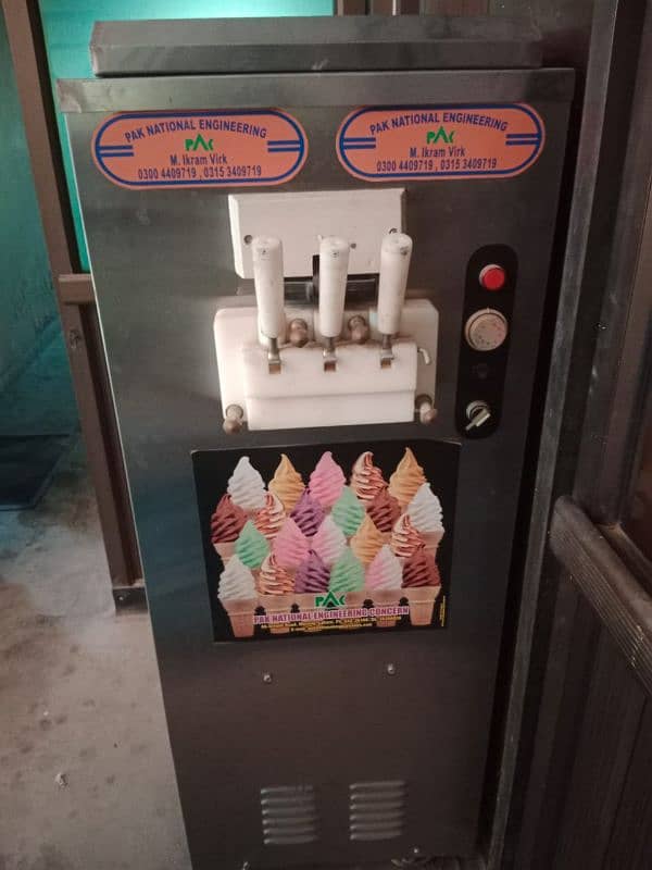 ice cream machine double flavor 3