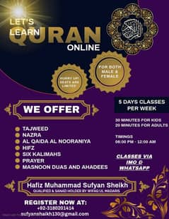 Online Quran Tutor