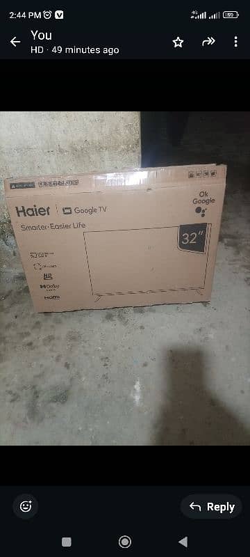 Haier smart LED 32 inch android 2