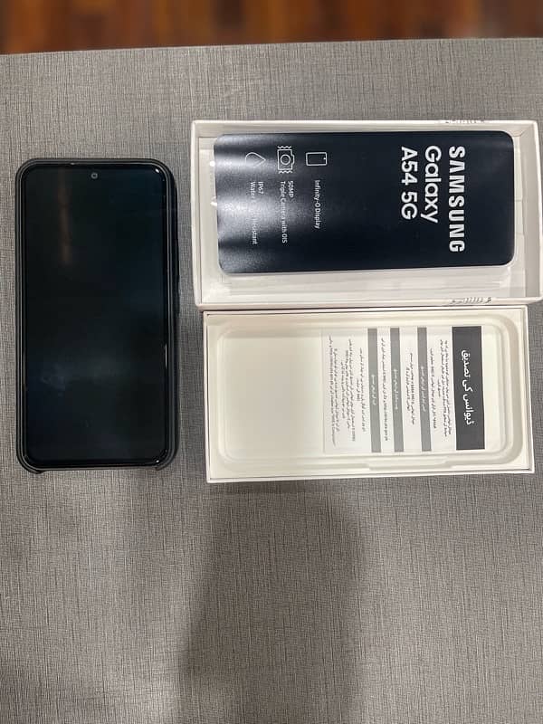 Samsung A54 official PTA 8/256 black 0