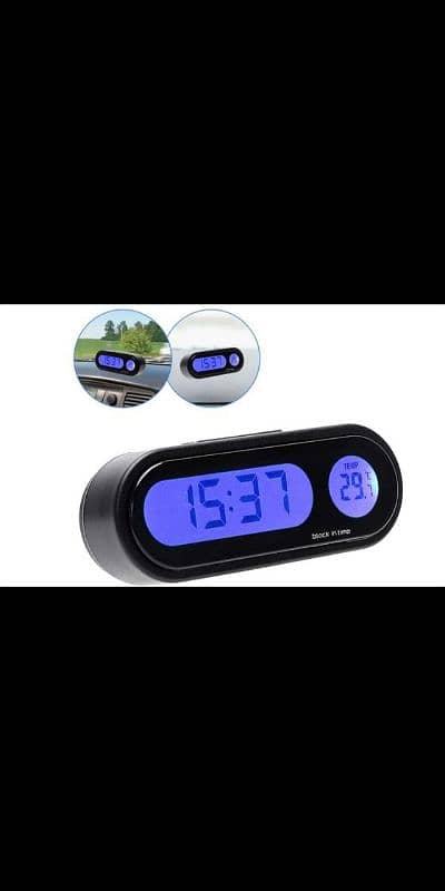 Car Digital Clock Mini Electronic Watch Automotive Dashboard 10