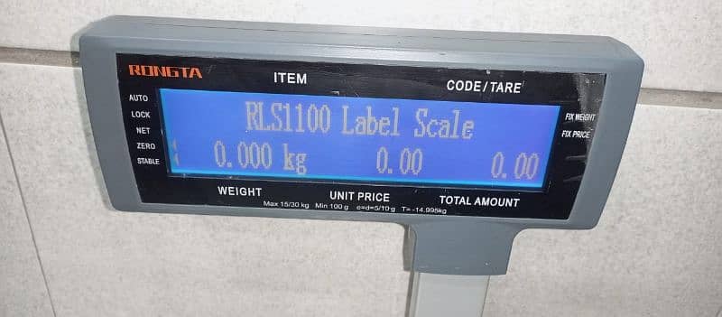 Rongta Barcode/Receipt Scale 0