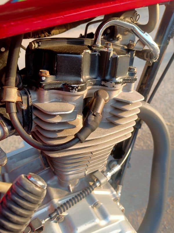 Honda cg 125 Karachi no mint condition seald gari orignal 7