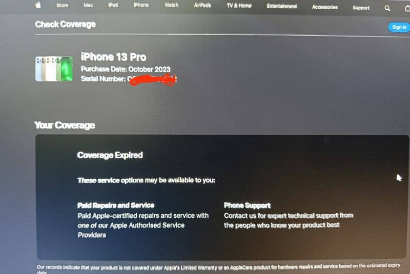 iphone 13 pro / 128gb / pta approved. 14