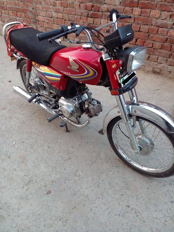 Honda net and clean bike cd 4