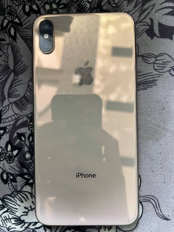 Iphone Xs Max Golden Color 64gb Dual PTA Approve With Box 10