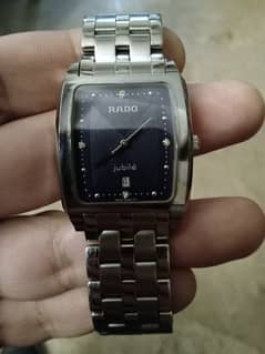 Rado watch Diamond dial , Titanium strap. Rare & antique