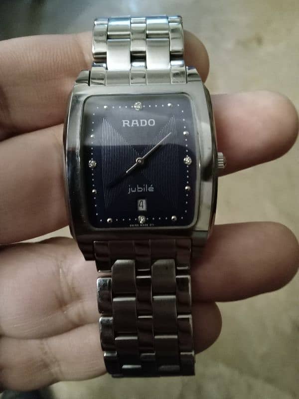 Rado watch Diamond dial , Titanium strap. Rare & antique 0