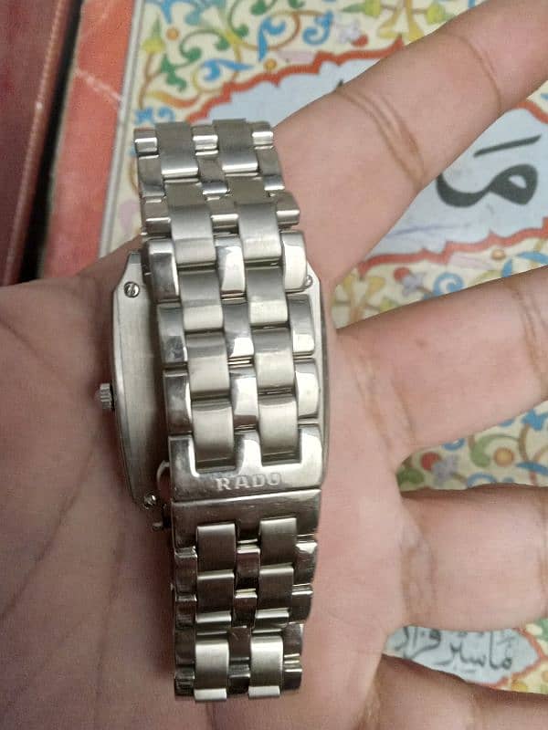 Rado watch Diamond dial , Titanium strap. Rare & antique 3