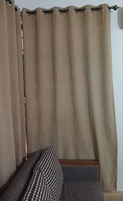 Full length two pieces curtains 1