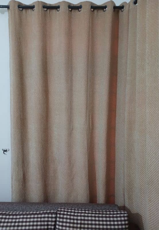 Full length two pieces curtains 2