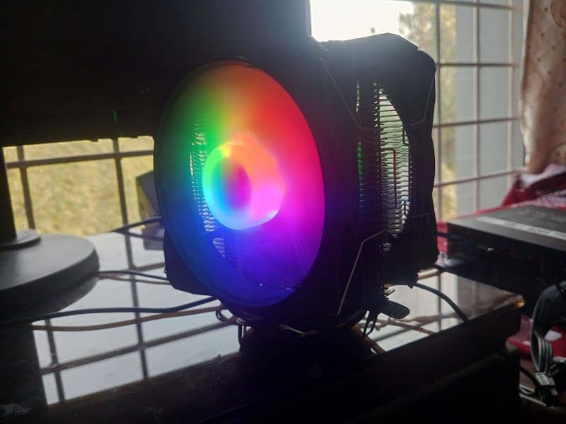 AA Tiger CPU Air Cooler with custom RGB Fans 0