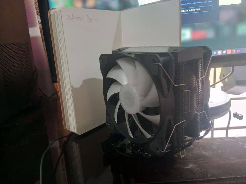 AA Tiger CPU Air Cooler with custom RGB Fans 2