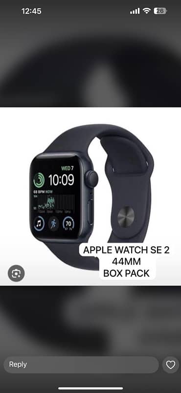 Apple Watch SE 2 generation 2 box pack 0