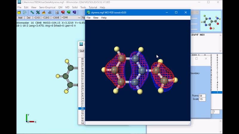 Winmostar V11 PROFESSIONAL Chemist Software License 03314152710 0