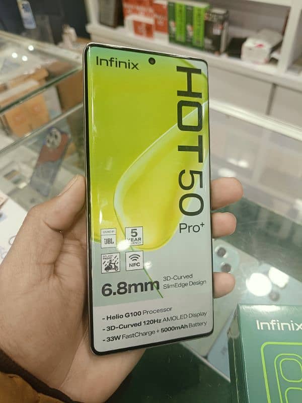 Hot 50Pro+ 16GB 256GB Box Pak Natural TiTanium Color 0